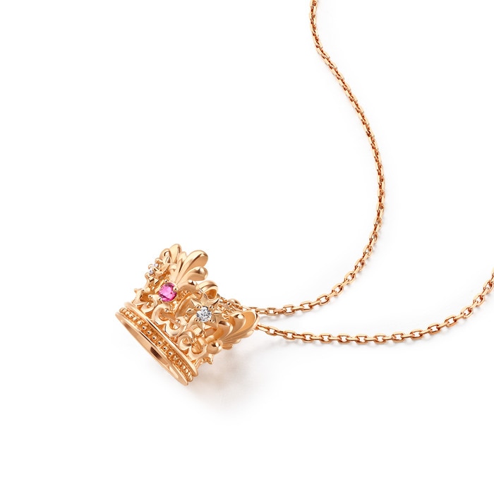 18K玫瑰金 頸鍊 | 周生生珠寶 | 91267N - 4