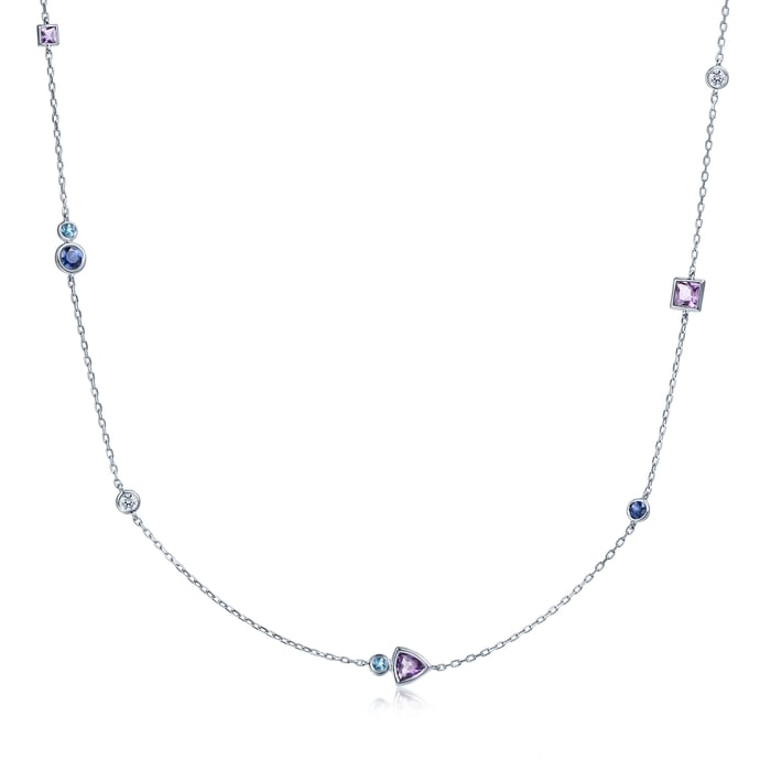 18K White Gold Necklace | Chow Sang Sang Jewellery | 91305N - 1
