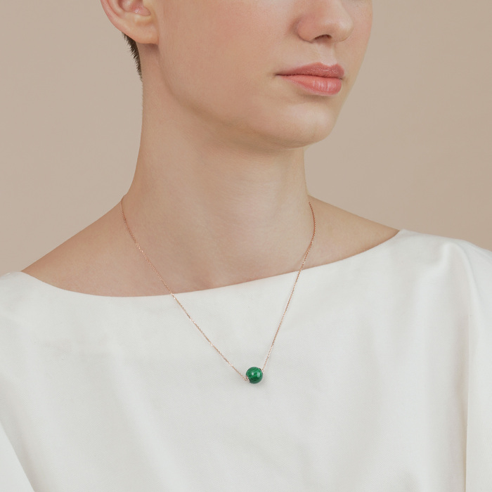 18K Rose Gold Necklace | Chow Sang Sang Jewellery | 91395N - 3