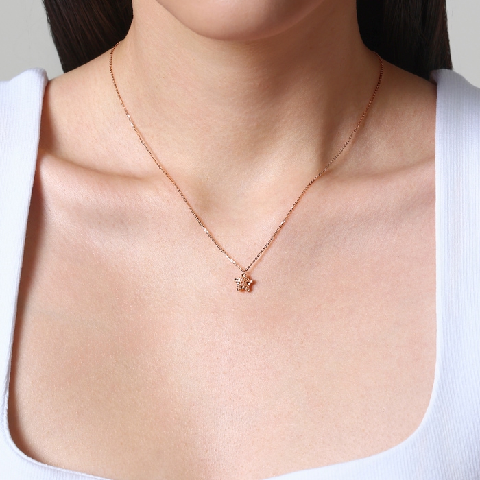 18K玫瑰金 頸鍊 | 周生生珠寶 | 薄荷系列 | 91600N - 2