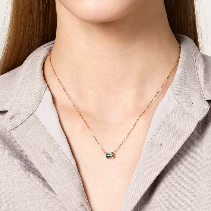 18K Rose Gold Necklace | Chow Sang Sang Jewellery | Minty Collection | 91702N - 2
