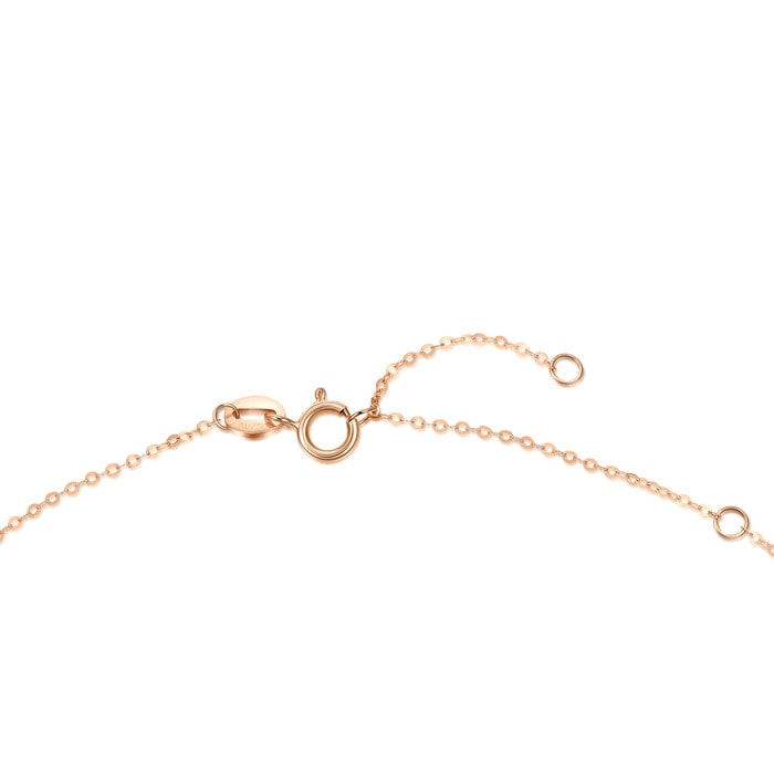 18K Rose Gold Necklace | Chow Sang Sang Jewellery | Minty Collection | 91876N - 5