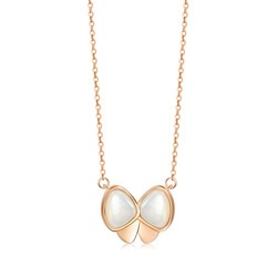 'Nature' 18K Rose Gold Necklace