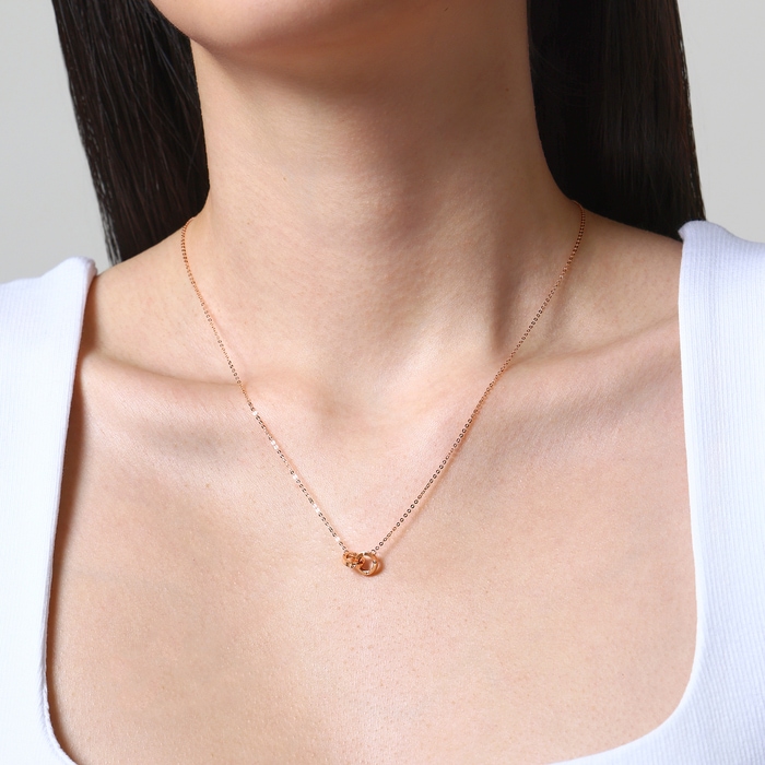 18K玫瑰金 頸鍊 | 周生生珠寶 | 薄荷系列 | 91979N - 2