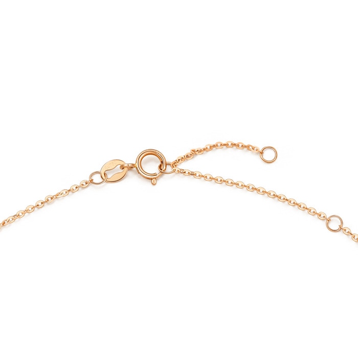 18K Rose Gold Necklace | Chow Sang Sang Jewellery | Minty Collection | 92235N - 5