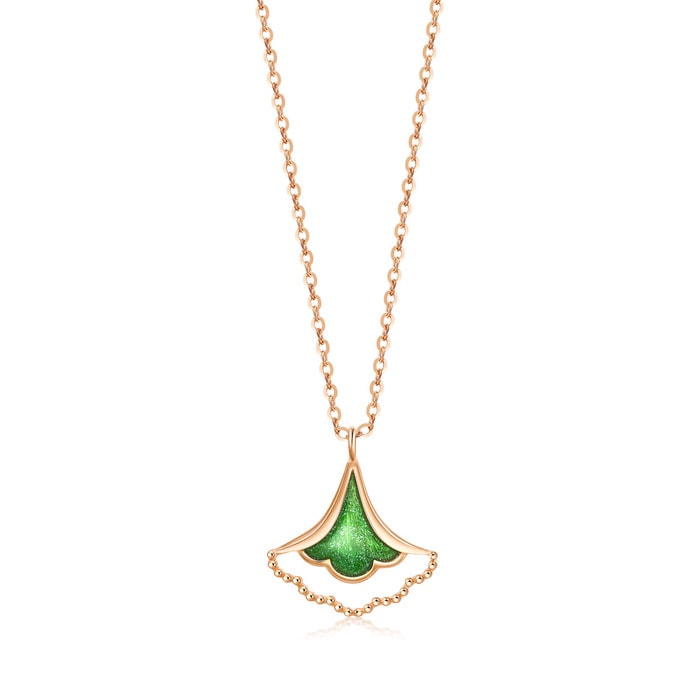 Minty Collection 18K Rose Gold Necklace - 92255N | Chow Sang Sang Jewellery