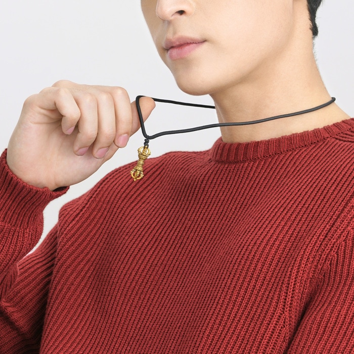 999黃金 頸鍊 | 周生生珠寶 | Noir 「酷黑」 | 92364Z - 3