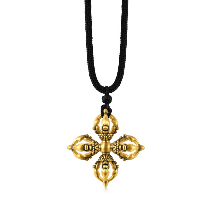 999黃金 頸鍊 | 周生生珠寶 | Noir 「酷黑」 | 92365Z - 1