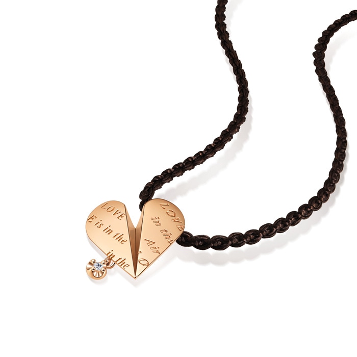 18K Rose Gold Necklace | Chow Sang Sang Jewellery | Love Decode | 92433Z - 4