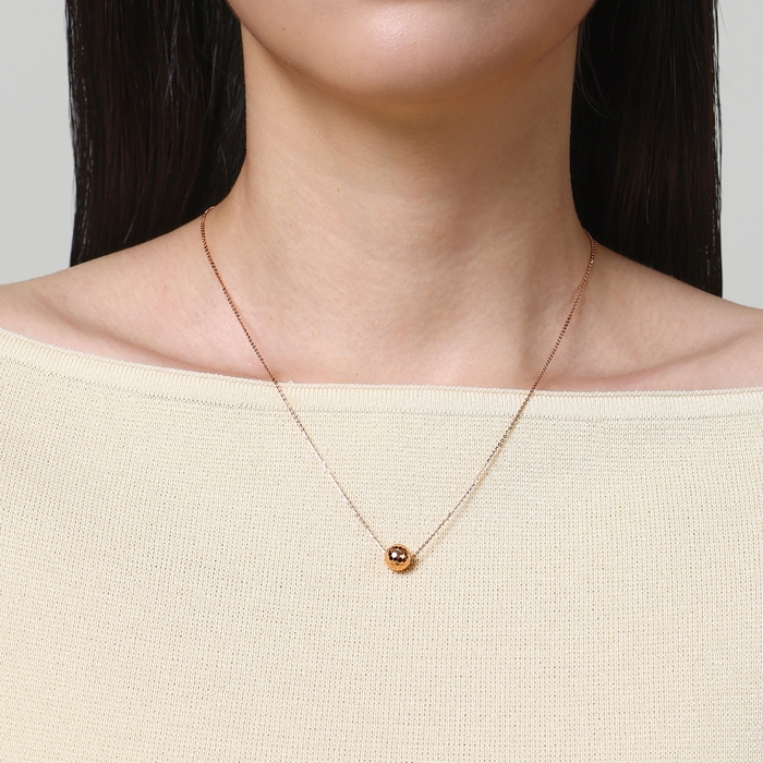 18K玫瑰金 頸鍊 | 周生生珠寶 | 薄荷系列 | 92530N - 2