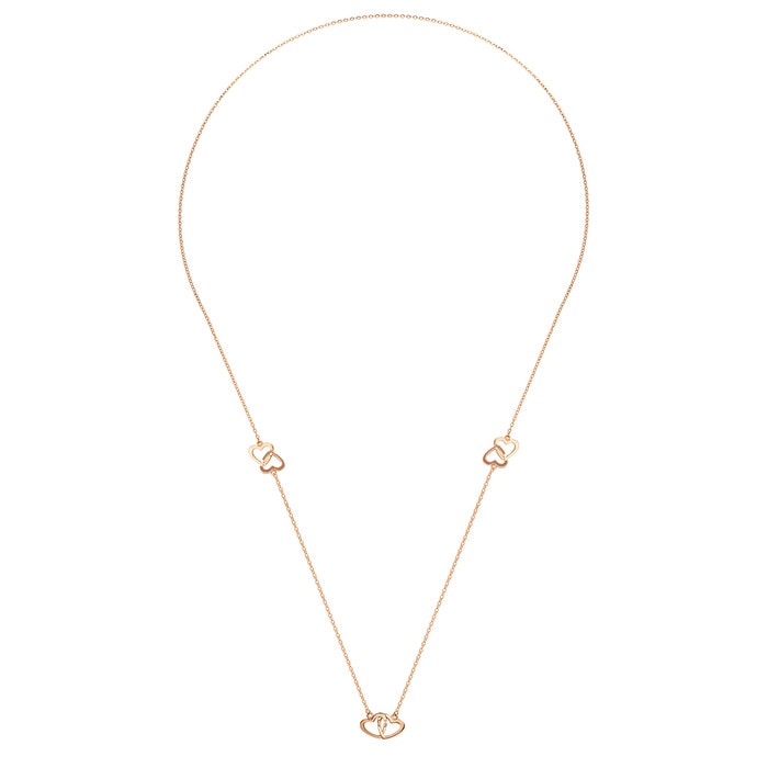 18K玫瑰金 頸鍊 | 周生生珠寶 | 薄荷系列 | 92632N - 4