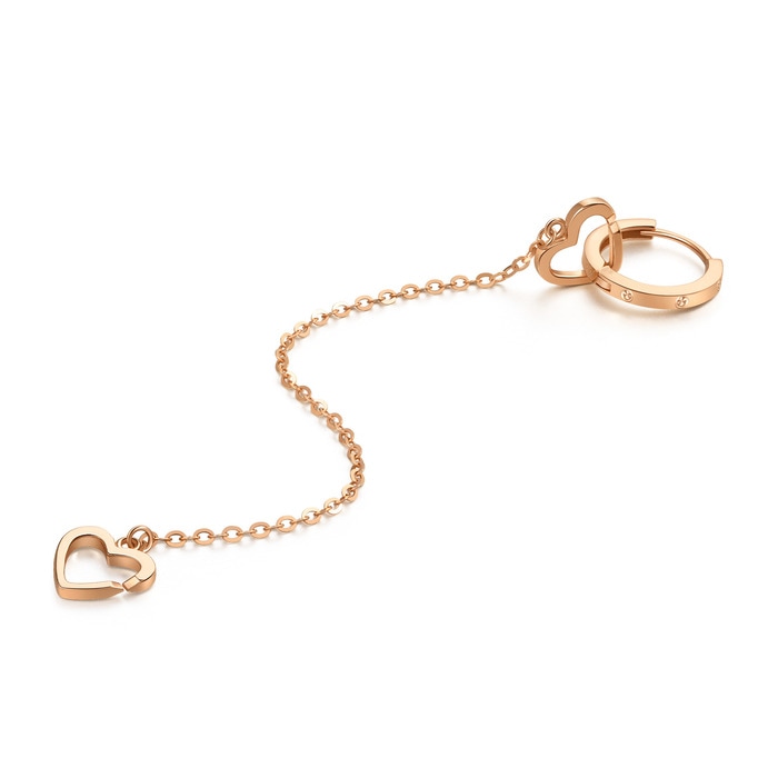 18K玫瑰金 頸鍊 | 周生生珠寶 | 薄荷系列 | 92632N - 7