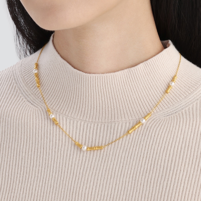 Solid Gold Necklace | Chow Sang Sang Jewellery | Cultural Blessings | 92672N - 2