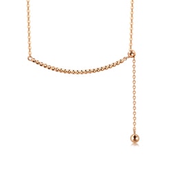 18K Rose Gold Necklace