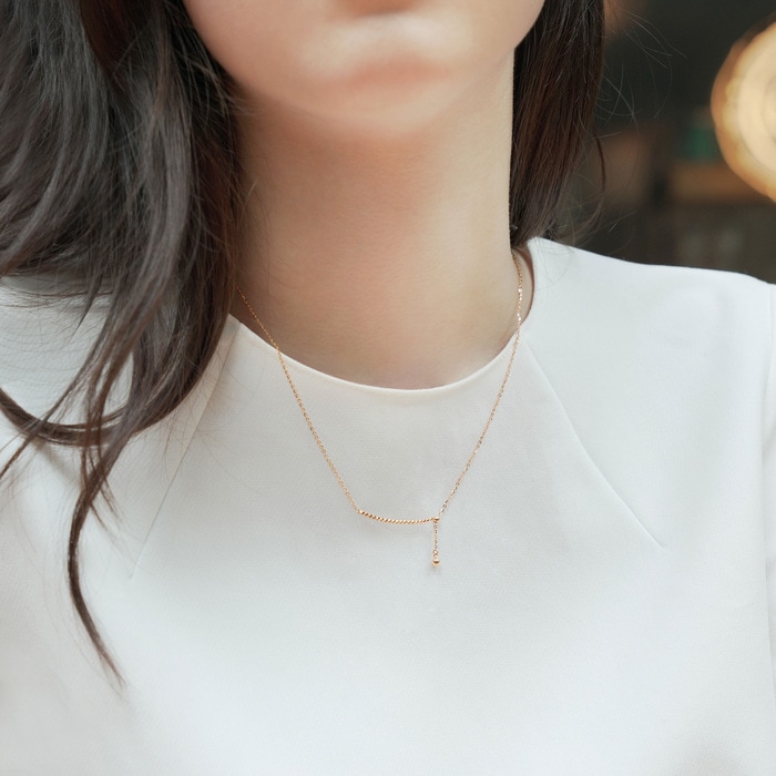 18K Rose Gold Necklace | Chow Sang Sang Jewellery | Minty Collection | 92676N - 2