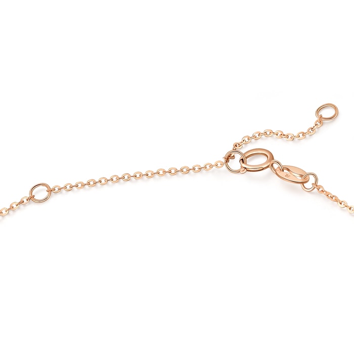 18K Rose Gold Necklace | Chow Sang Sang Jewellery | Minty Collection | 92678N - 5
