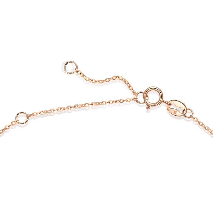 18K Rose Gold Necklace | Chow Sang Sang Jewellery | Minty Collection | 92689N - 5