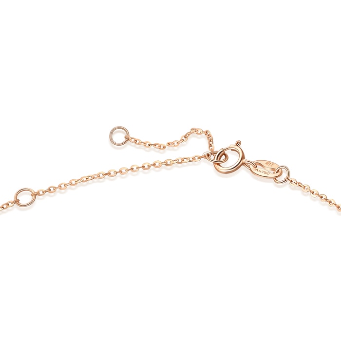 18K Rose Gold Necklace | Chow Sang Sang Jewellery | Minty Collection | 92690N - 5