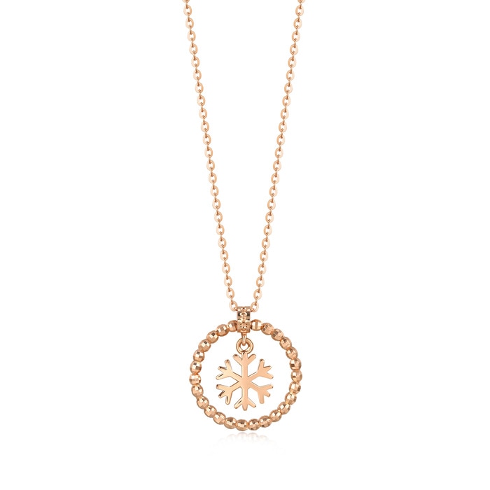 18K Rose Gold Necklace | Chow Sang Sang Jewellery | Minty Collection | 92690N - 1