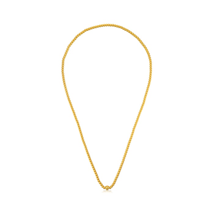 999.9 Gold Necklace(562359-WT-0.4750) | Chow Sang Sang Jewellery