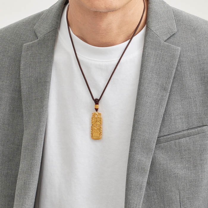 Solid Gold Necklace | Chow Sang Sang Jewellery | 92712Z - 2