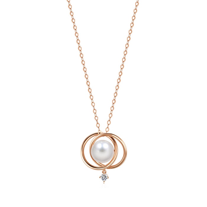 18K Rose Gold Necklace | Chow Sang Sang Jewellery | Daily Luxe | 92723U - 1