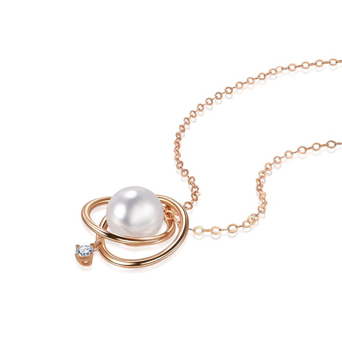18K Rose Gold Necklace | Chow Sang Sang Jewellery | Daily Luxe | 92723U - 4