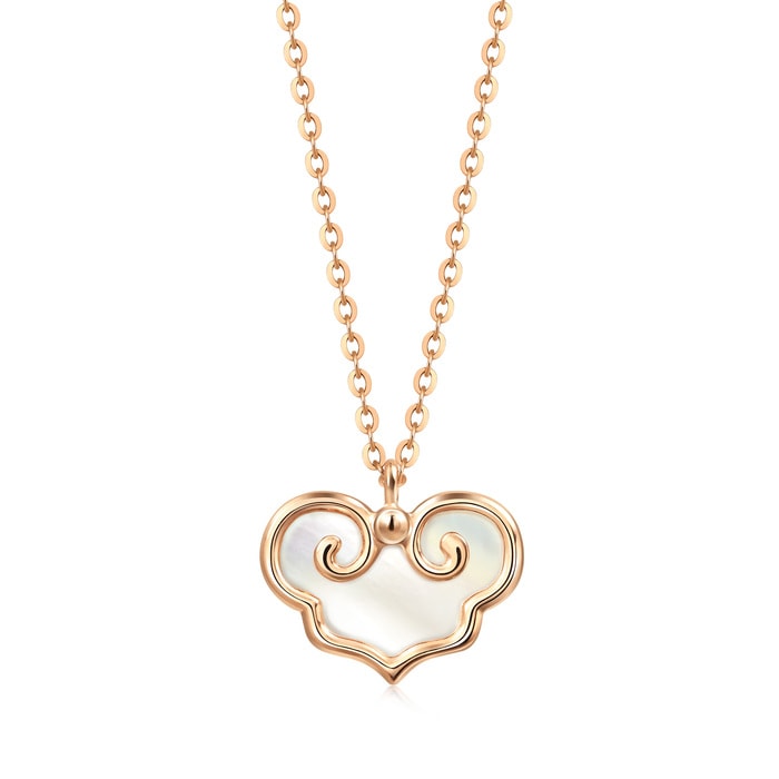 18K玫瑰金 頸鍊 | 周生生珠寶 | Daily Luxe | 92736N - 1