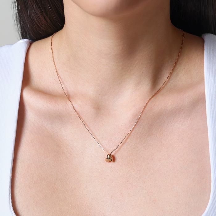 18K Rose Gold Necklace | Chow Sang Sang Jewellery | Minty Collection | 92784N - 2