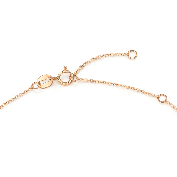 18K Rose Gold Necklace | Chow Sang Sang Jewellery | Minty Collection | 92784N - 5