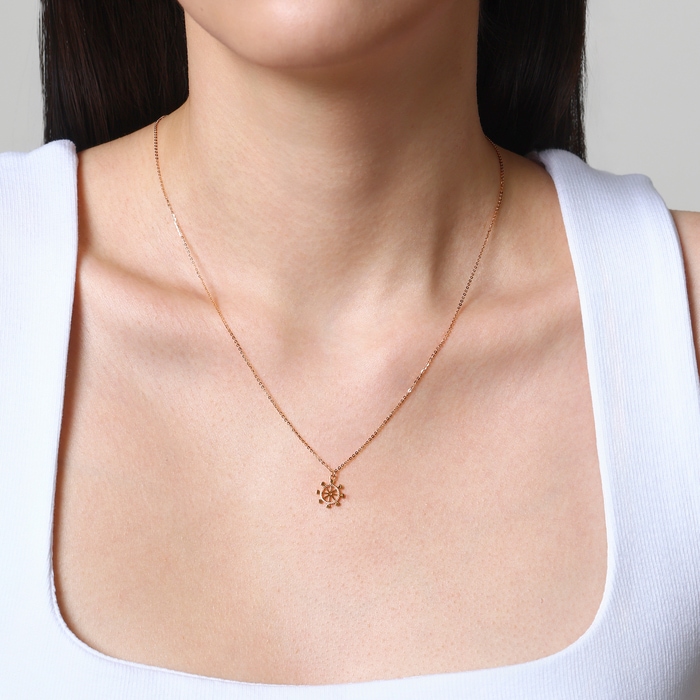 18K Rose Gold Necklace | Chow Sang Sang Jewellery | Minty Collection | 92786N - 2