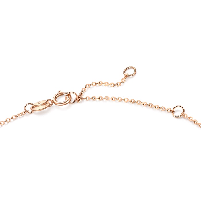 18K Rose Gold Necklace | Chow Sang Sang Jewellery | Minty Collection | 92813N - 5