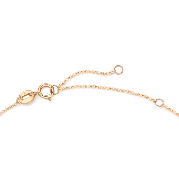 18K Rose Gold Necklace | Chow Sang Sang Jewellery | Minty Collection | 92827N - 5