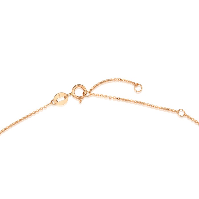 18K Rose Gold Necklace | Chow Sang Sang Jewellery | Minty Collection | 92828N - 5