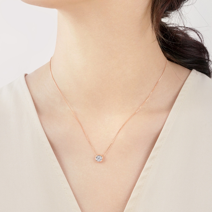 18K白色黄金及玫瑰金 頸鍊 | 周生生珠寶 | Daily Luxe | 92952N - 2