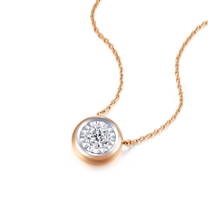 18K白色黄金及玫瑰金 頸鍊 | 周生生珠寶 | Daily Luxe | 92952N - 4