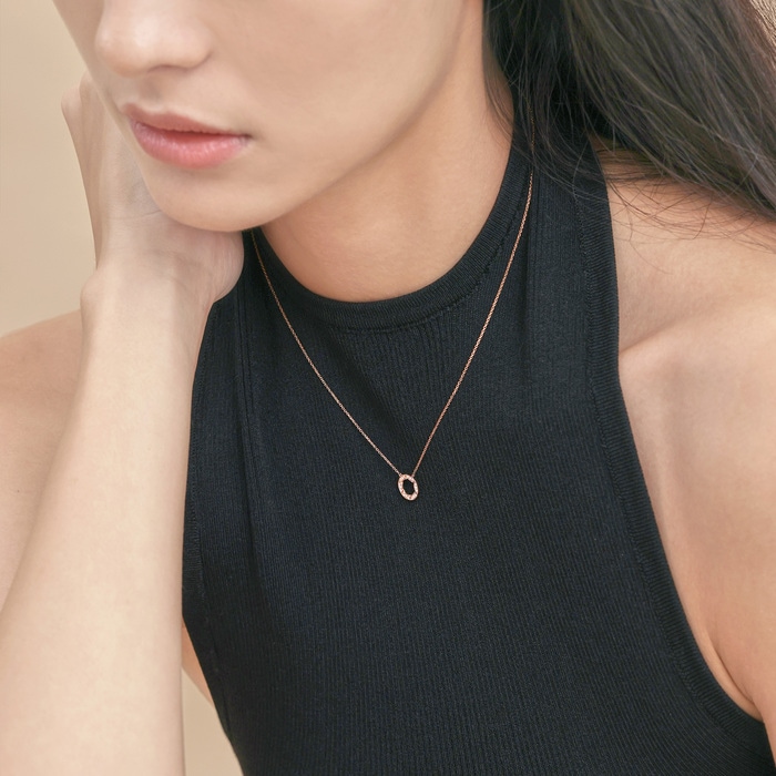 18K Rose Gold Necklace | Chow Sang Sang Jewellery | 93057N - 3