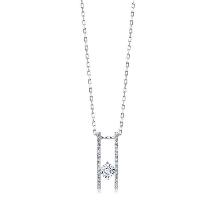 18K White Gold Necklace | Chow Sang Sang Jewellery | Daily Luxe | 93079U - 1