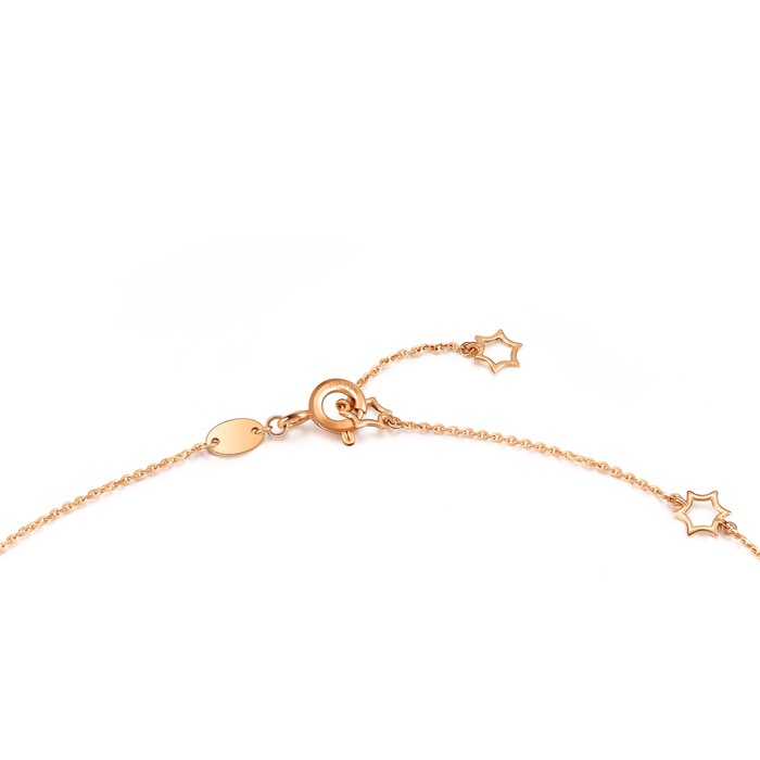 18K白色黄金及玫瑰金 頸鍊 | 周生生珠寶 | Daily Luxe | 93106N - 5