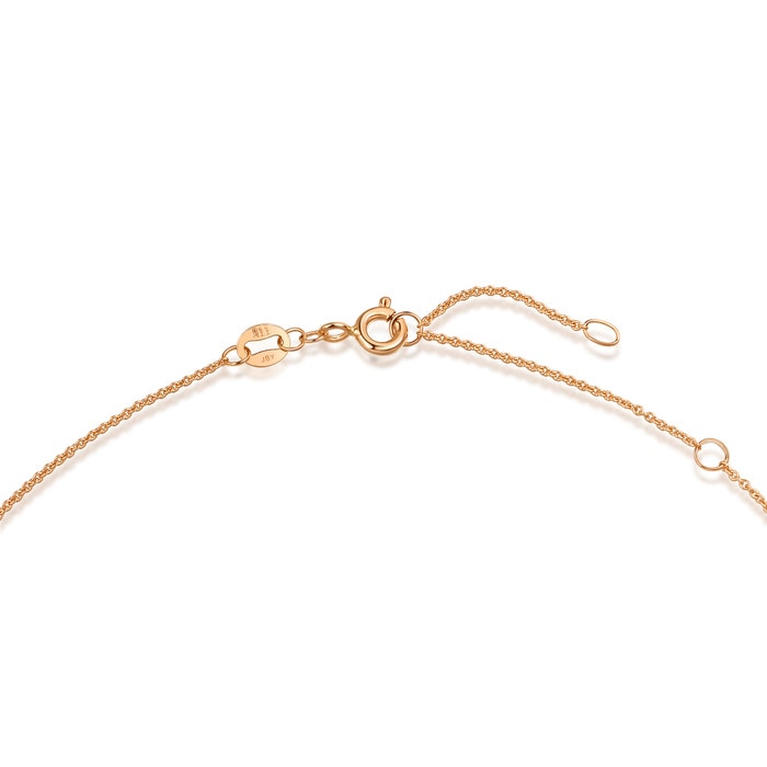 18K Rose Gold Necklace | Chow Sang Sang Jewellery | Minty Collection | 93187U - 5