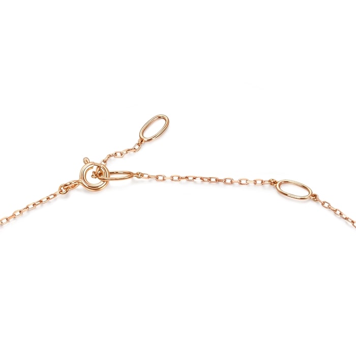 18K玫瑰金 頸鍊 | 周生生珠寶 | La Pelle | 93355N - 5