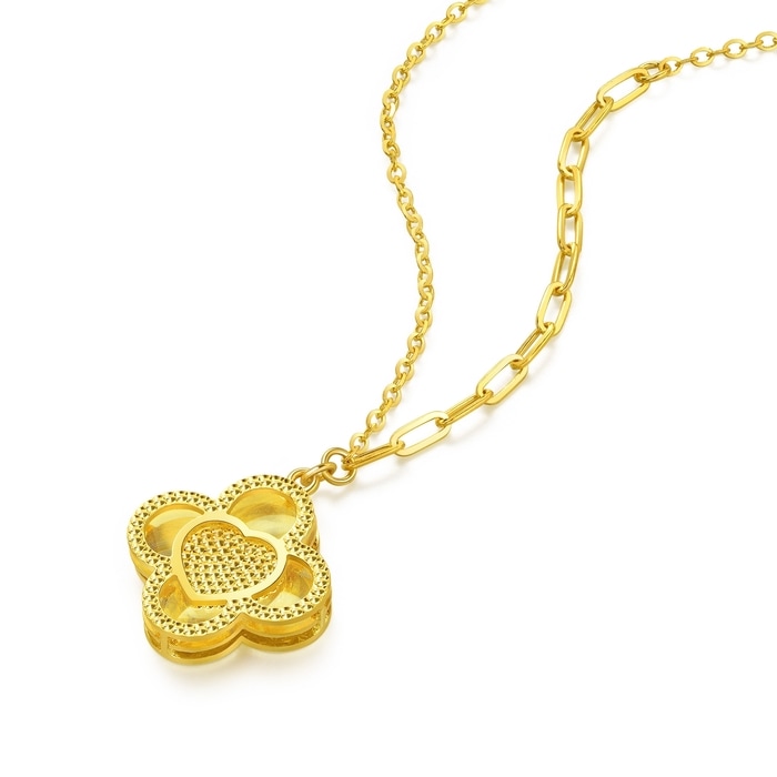 Mirror Gold - 999 Gold Necklace | 93442N(47 cm/~0.129 tael