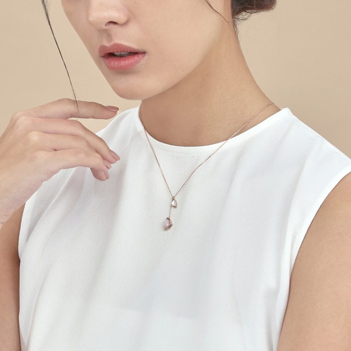 18K Rose Gold Necklace | Chow Sang Sang Jewellery | 93466N - 3