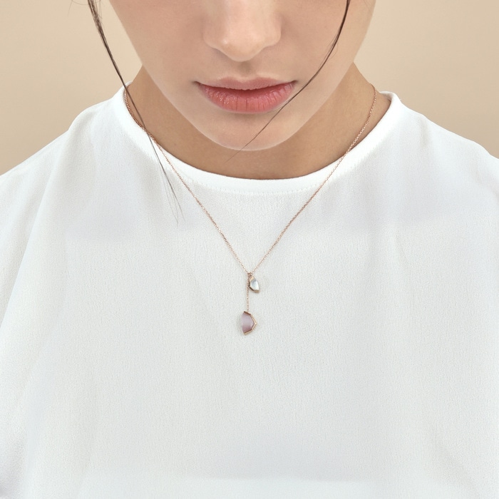 18K Rose Gold Necklace | Chow Sang Sang Jewellery | 93466N - 2