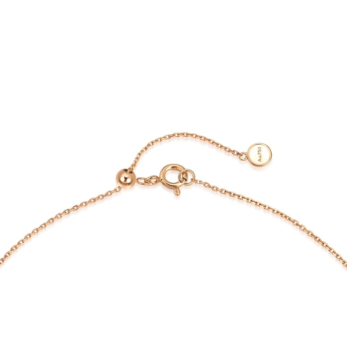 18K Rose Gold Necklace | Chow Sang Sang Jewellery | 93466N - 5