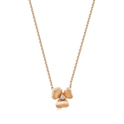 'Symphony' 18K Rose Gold Diamond Necklace