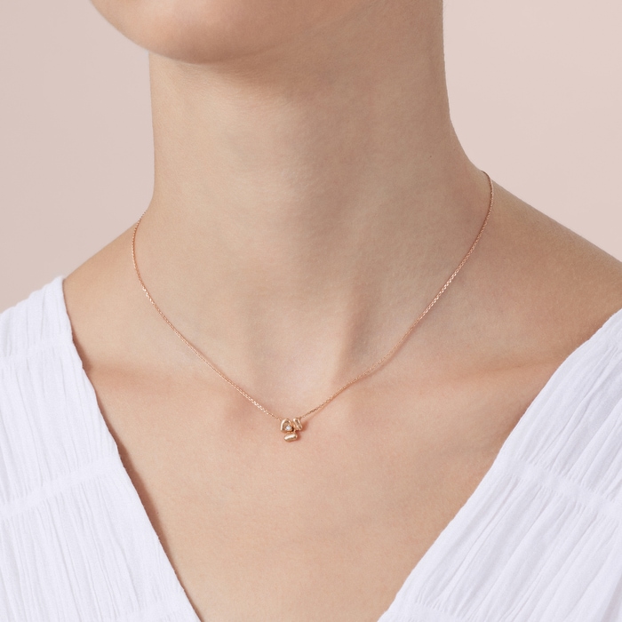 18K Rose Gold Necklace | Chow Sang Sang Jewellery | 93488N - 2