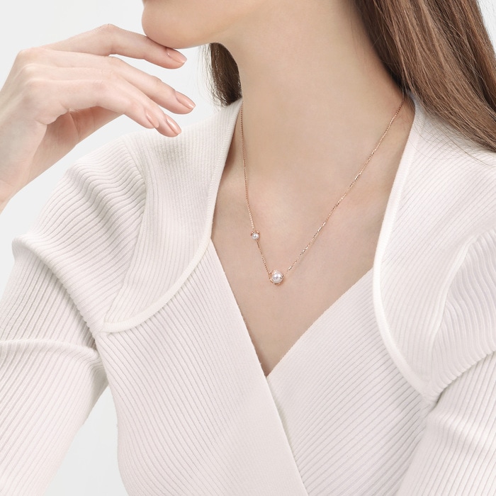 18K Rose Gold Necklace | Chow Sang Sang Jewellery | Daily Luxe | 93570N - 3