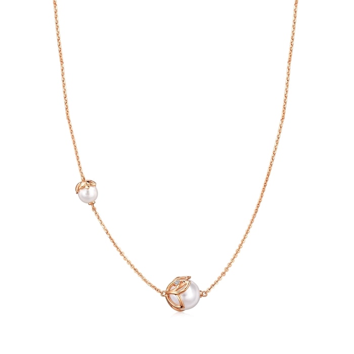 18K Rose Gold Necklace | Chow Sang Sang Jewellery | Daily Luxe | 93570N - 1