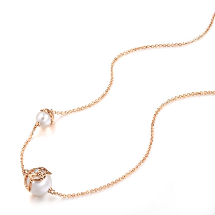 18K Rose Gold Necklace | Chow Sang Sang Jewellery | Daily Luxe | 93570N - 4